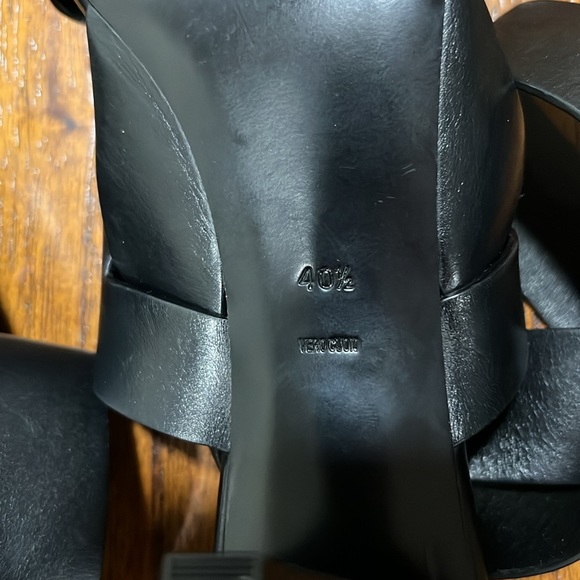 ALEXANDER WANG  wrap around Sandals Black Leather - Picture 4 of 7